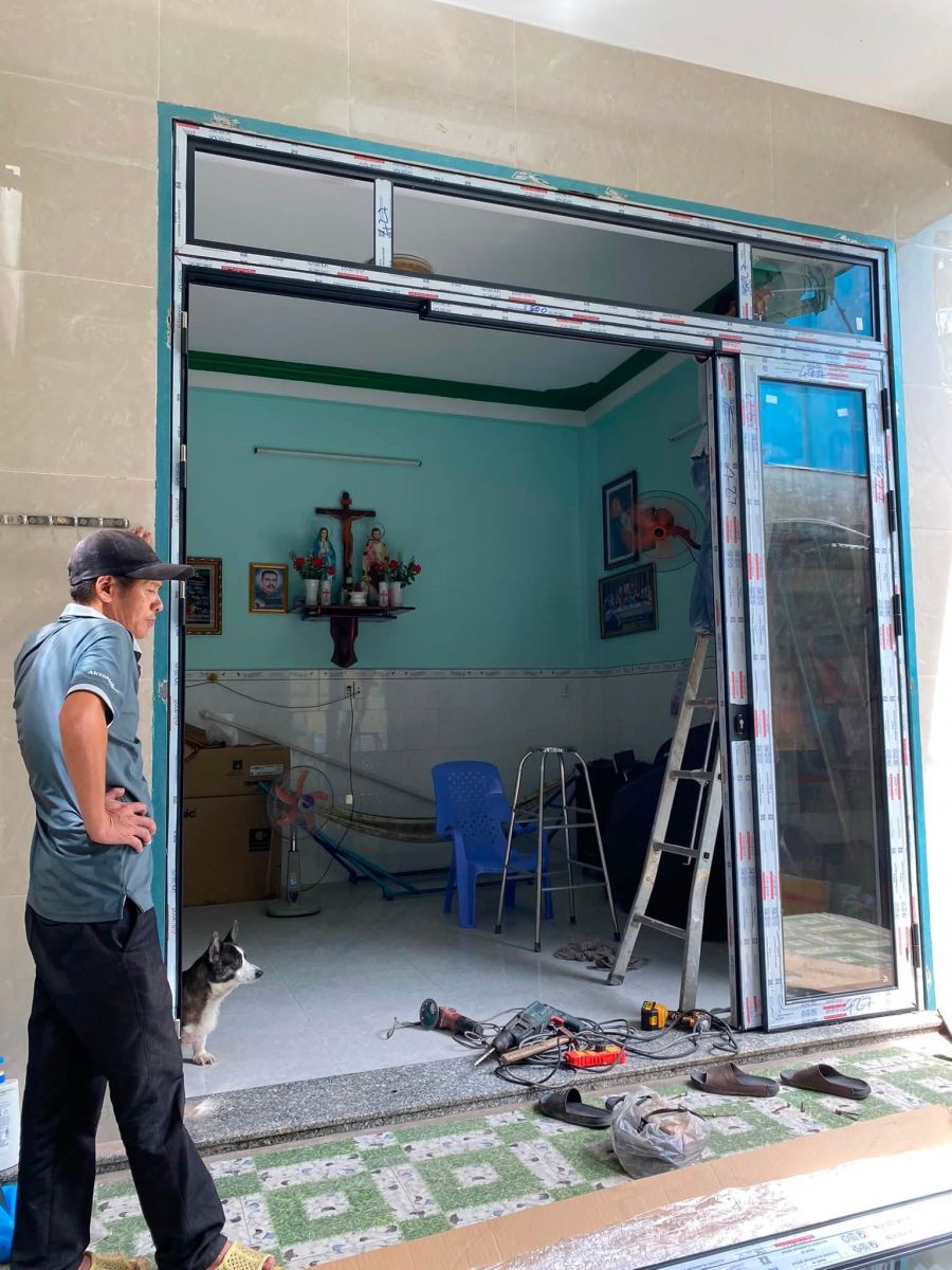 cửa nhôm trượt quay tân phú tphcm